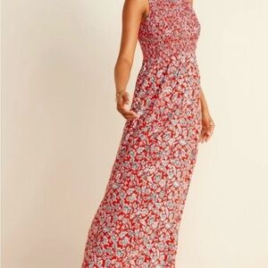 Old Navy NWT Size Large Tall Floral Smocked Fit and Flare Maxi Sundress